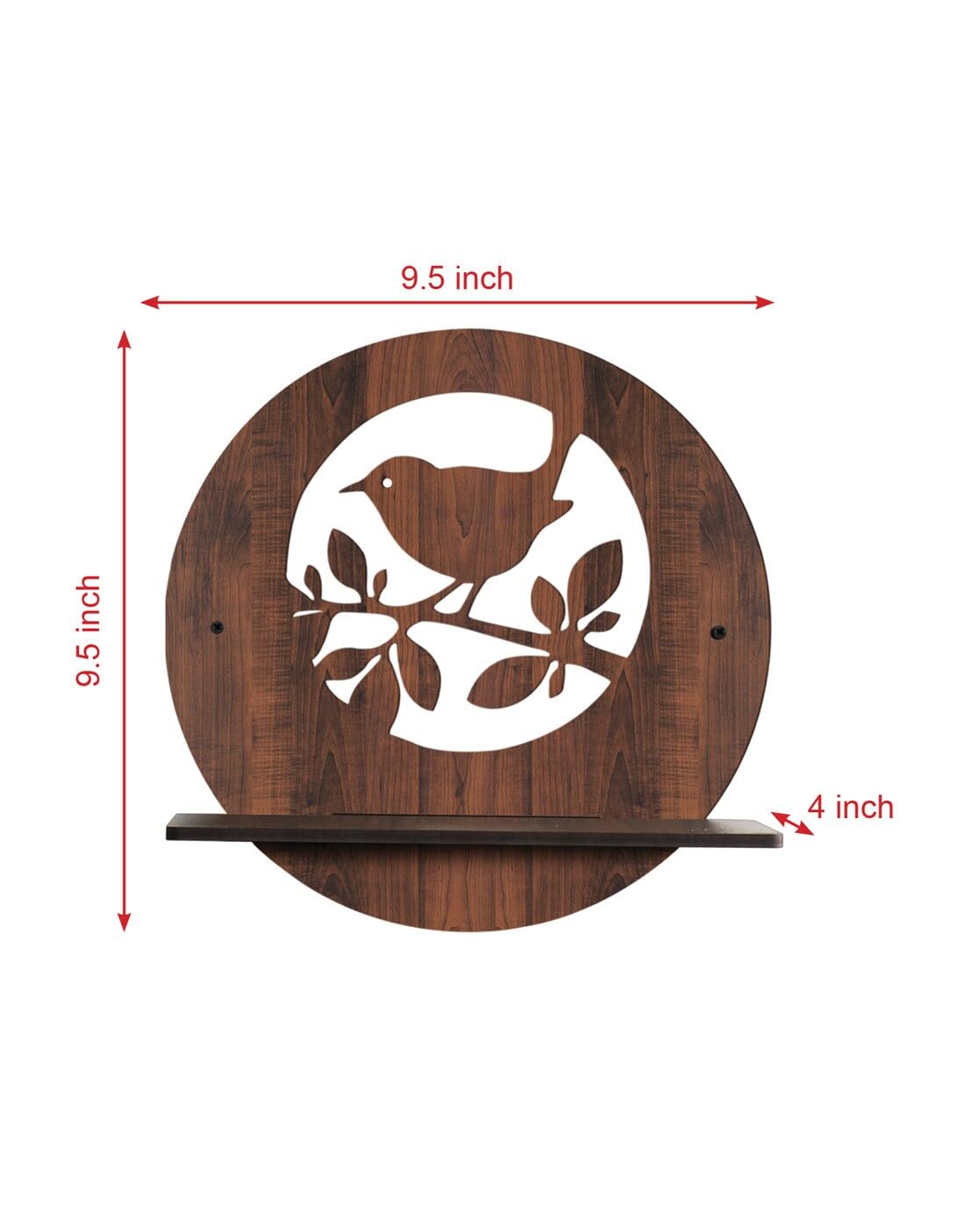 Set Of 4 Wooden Planter Stand for Living Room Kitchen Bedroom Decoration Items Gifting-PS8