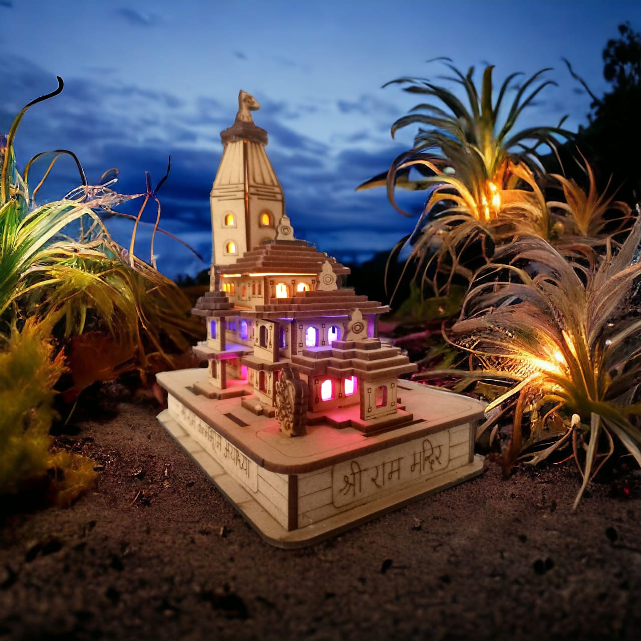 3d Temple Model