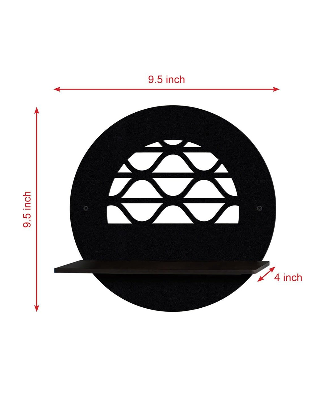 Set Of 4  Wooden Planter Stand for Living Room Kitchen Bedroom Decoration Items Gifting-PS4