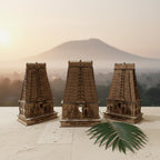 Shri Arunachaleshwar Temple Tiruvannamalai  Tamil Nadu Wooden Mini 3d Replica @ ₹99/-
