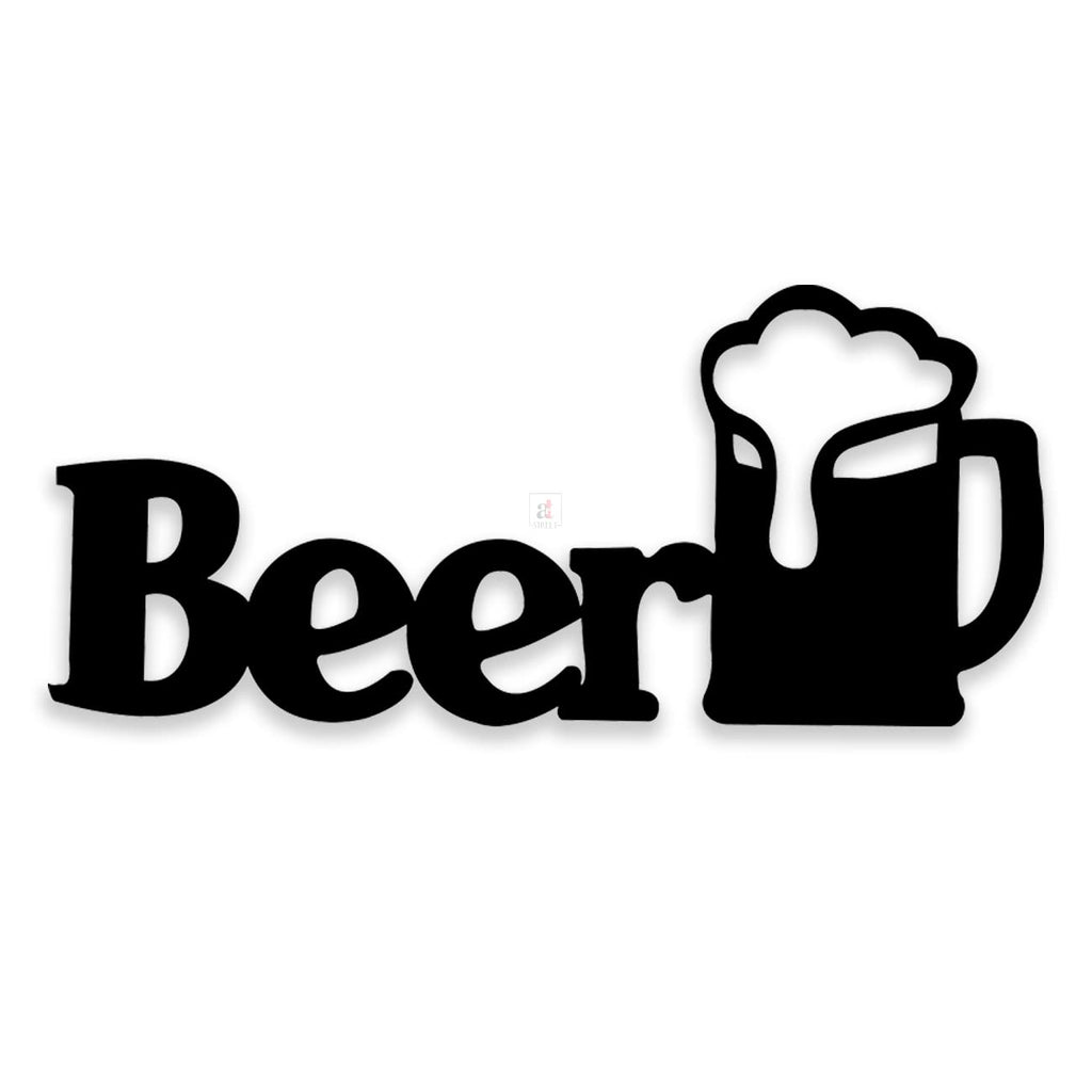 Wall Sign Of MDF Plaque Painted Cutout Ready to Hang Home Wall Decor,Art And Decoration