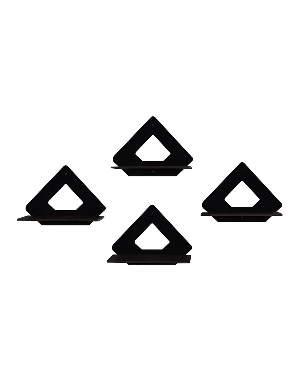 Set Of 4  Wooden Planter Stand for Living Room Kitchen Bedroom Decoration Items Gifting-PS2