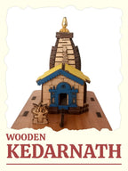 Kedarnath Mandir Wooden Mini 3d Replica @ ₹99/-