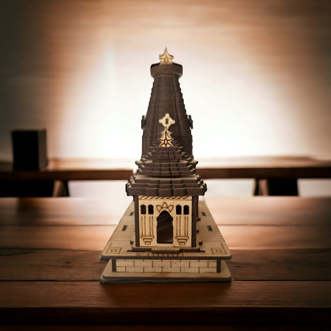 Jagannath Puri Mandir Wooden Replica