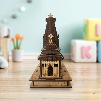 Jagannath Puri Mandir Wooden Replica