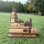 Mahavir ji jain Temple, Ujjain -Hand Crafted Wooden 3D Replica
