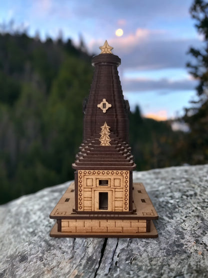 Lingraj Temple Wooden Replica