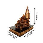 Shri Ram Janmabhoomi Wooden Mandir  Mini 3d Replica @ ₹99/-
