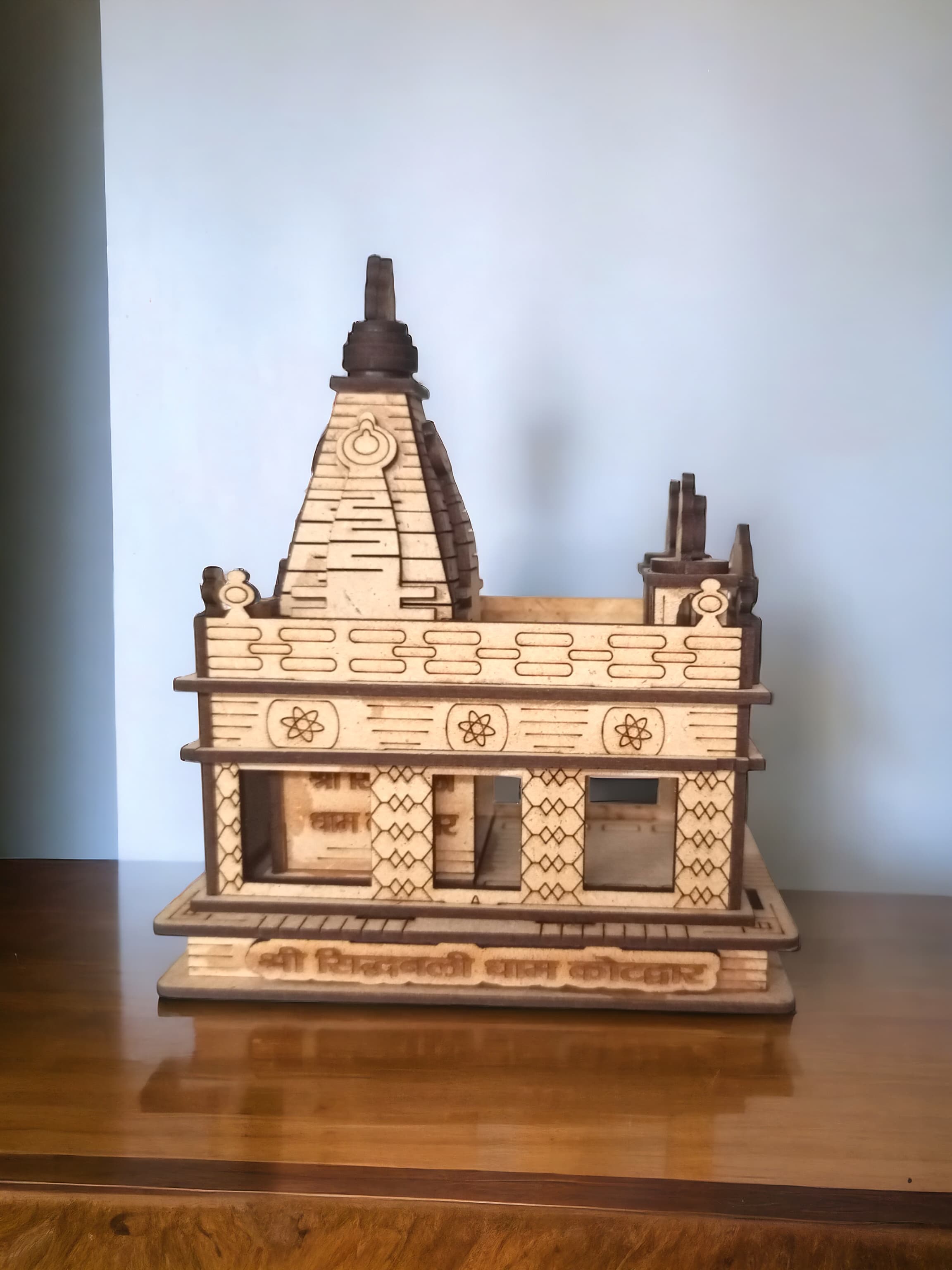 Sidhbali Kotdwar ,Uttrakhand -Hand Crafted Wooden 3D Replica