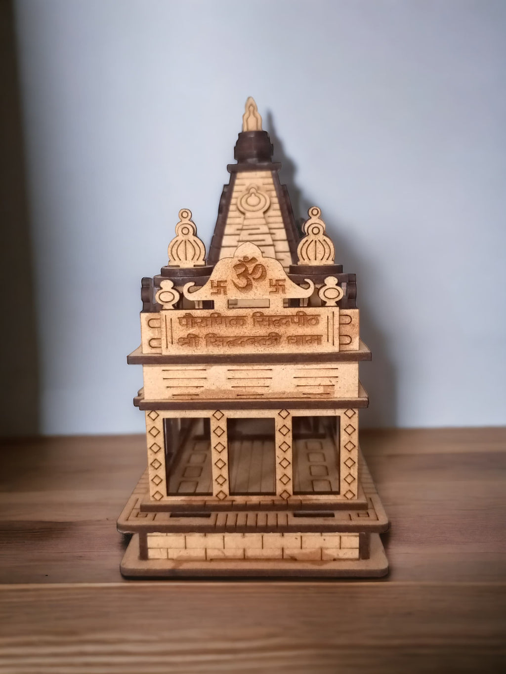 Sidhbali Kotdwar ,Uttrakhand -Hand Crafted Wooden 3D Replica