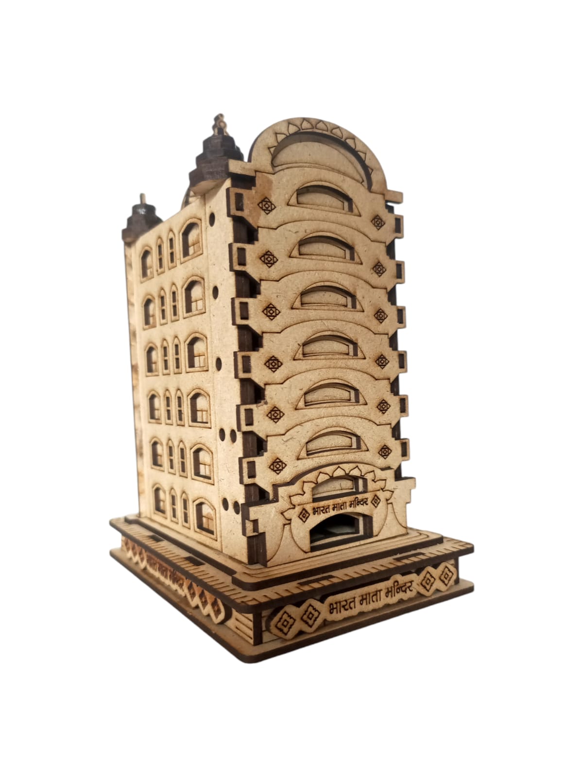 Bharat Mata Mandir , Haridwar -Hand Crafted Wooden 3D Replica