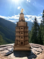 Dwarkadish Mandir ,Gujrat -Wooden Mini 3d Replica @ ₹99/-
