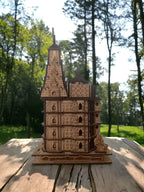 Dwarkadish Mandir ,Gujrat -Wooden Mini 3d Replica @ ₹99/-
