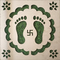 RANGOLI STENCILS  COMBO  SET OF 5 PEICE ( 12 INCH)