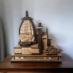 Khatu Shyam Ji Temple Wooden Mini 3d Replica @ ₹99/-