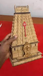 Thiruchendur Murugan Temple – Handcrafted Wooden 3D Replica mini @₹99/-